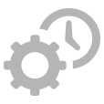 Gear production icon