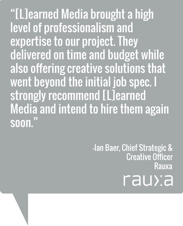 Chief Strategic & Creative Office of Rauxa testimonial