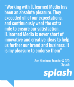 Founder & CEO of Splash testimonial
