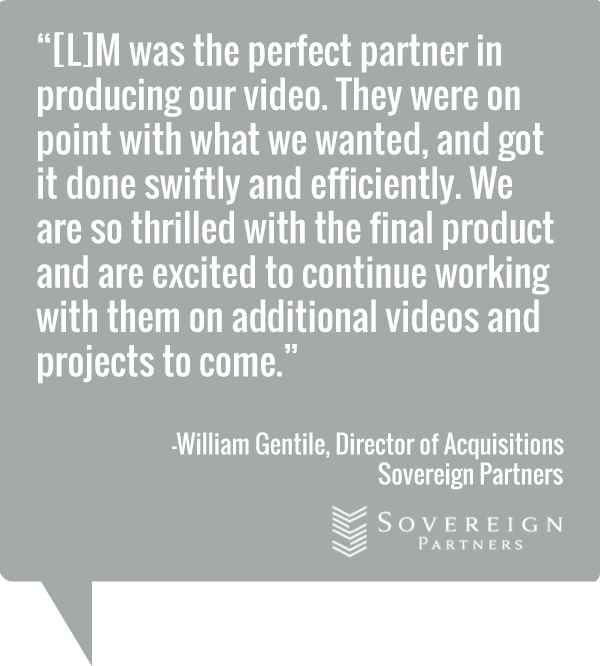 Director of Acquisitions for Sovereign Partners testimonial